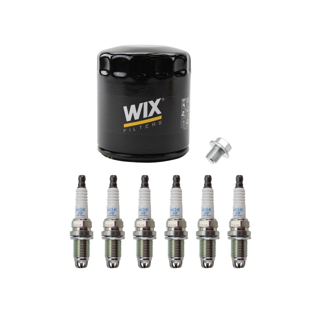 Wix Engine Oil Filter & NGK 6 Laser Platinum Spark Plugs for Tacoma Supra