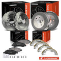 Disc Brake Rotor Pad & Drum Shoe Set for Chevy Silverado 1500 