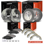 Disc Brake Rotor Pad & Drum Shoe Set for Chevy Silverado 1500 