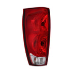 Chrome Red Driver Left Tail Light Assembly for Chevy Avalanche 1500 2500 (2002–2006)