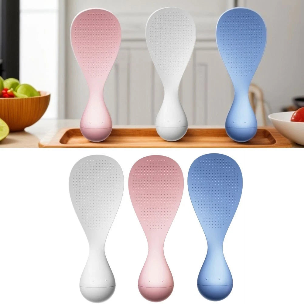 Nonstick Rice Spoon with Ergonomic Handle for Kitchen Use