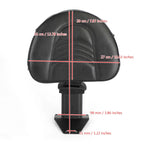 Black Driver Backrest for Honda Goldwing GL1800 (2018–2020)