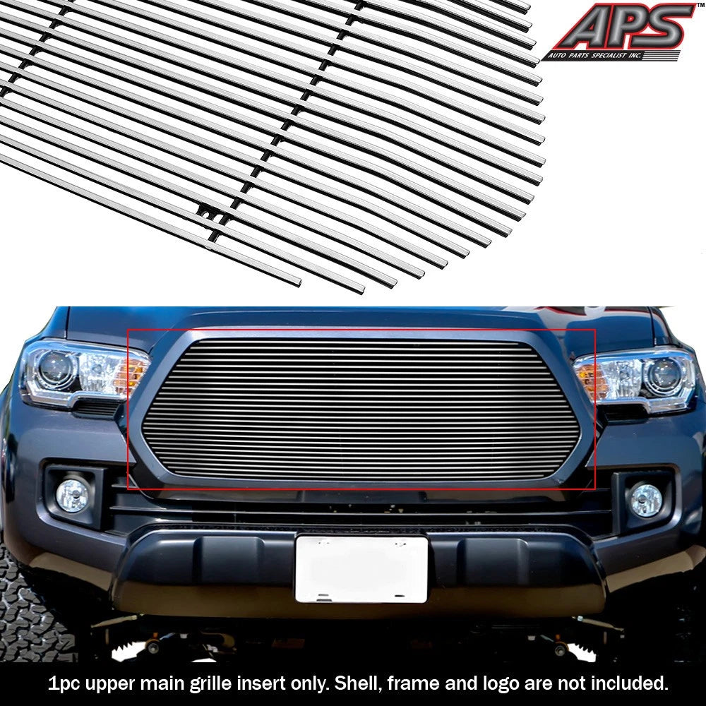 Chrome Upper Grille Insert for Toyota Tacoma (2016-2017)