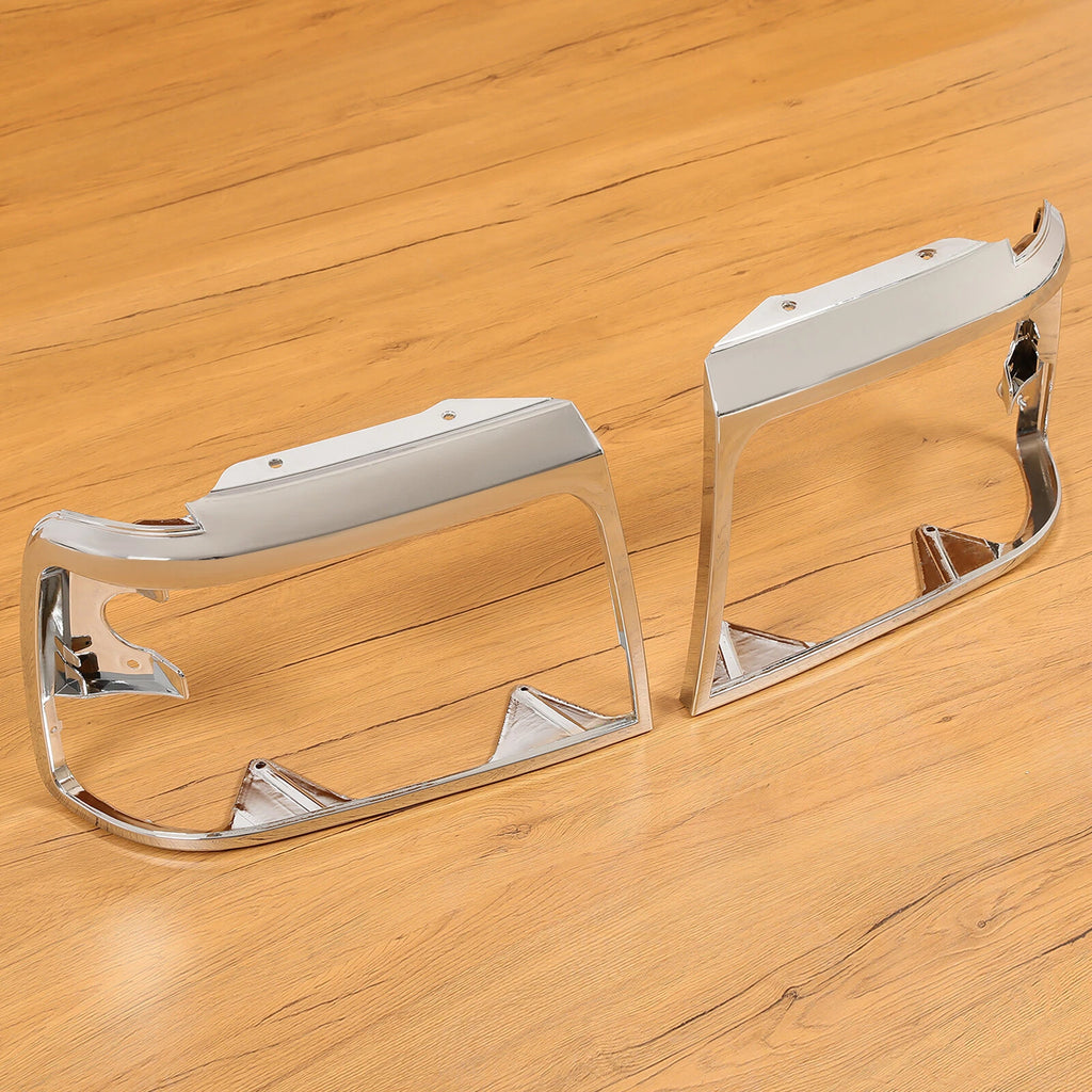 Grille Headlight Door Kit Chrome for Ford F150 F250 F350 Bronco (1992–1997)