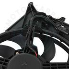Radiator Condenser Fan Assembly for Jeep Renegade, Fiat 500X (2015–2018)