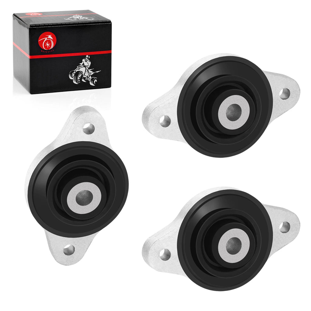 3-Pack Engine Mount Transmission Bracket for Polaris RZR 800 S 4 (2008–2014)