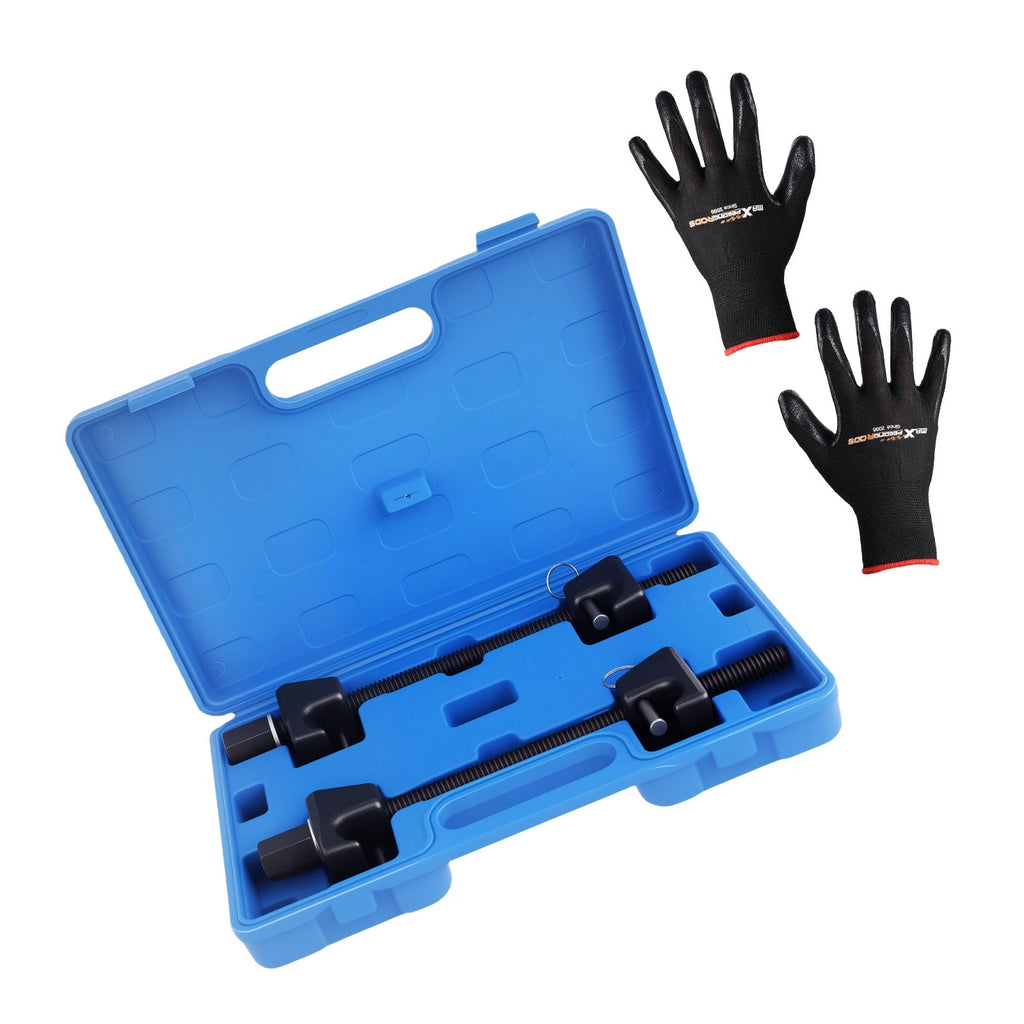 Coil Spring Compressor Tools Kits For MacPherson Struts Shocks W/Detent Pins US
