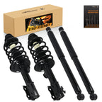 Set of 4 Front Struts Rear Shocks Suspension Kit for Toyota Prius C (2012–2015)
