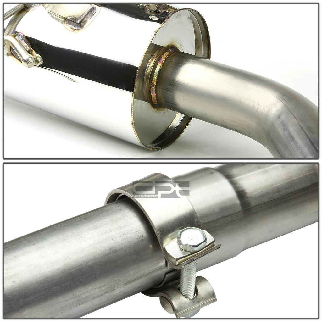 Rolled Muffler Tip for Chrysler PT Cruiser (1999–2006) - Stainless Racing Catback