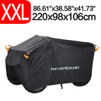 XXL Waterproof ATV Cover for Yamaha Honda (UV Dust Snow Protection)