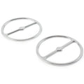 Chrome Speaker Trim Ring Covers for Harley Electra Tri Glide (2014-2023)
