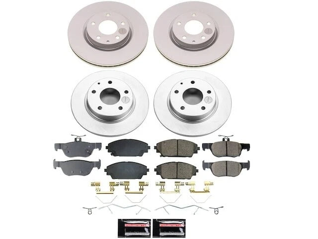 Front and Rear Brake Pad and Rotor Kit for Mazda CX-30 (2020–2023) DP162WJ