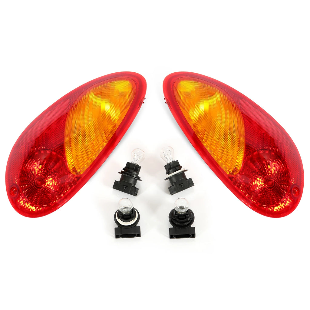 Tail Lights Brake Lamps Pair for Chrysler PT Cruiser (2001–2005) W/Bulb