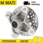 Front Wheel Hub & Disc Rotor for Yamaha Raptor 125 250 (2008–2013)