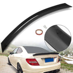 Carbon Fiber Style Highkick Trunk Spoiler for Mercedes W204 C63 AMG (2012–2015)