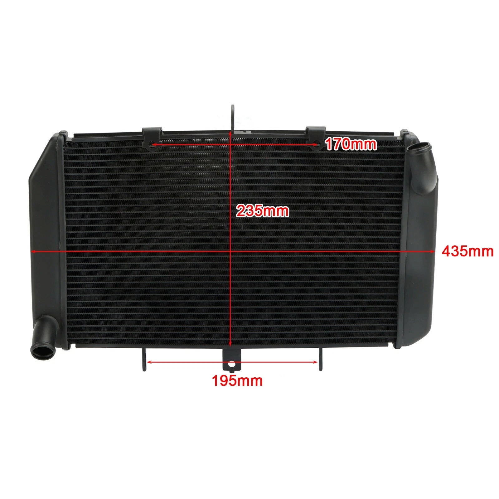 Aluminum Radiator for Kawasaki Z1000 SX (2010–2017)