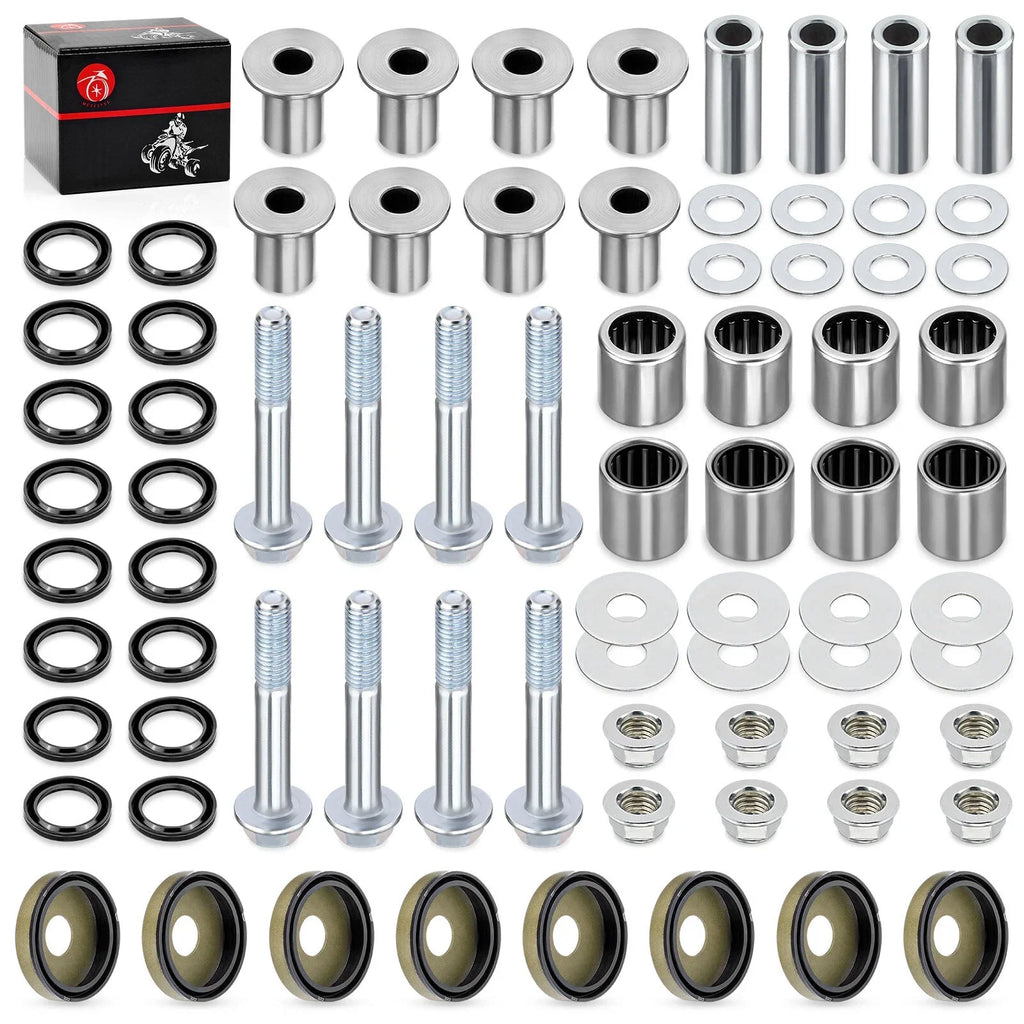 Front A-Arm Bushing Seal Kit 2 x for Suzuki LTZ400 & Kawasaki KFX400(2004–2007)