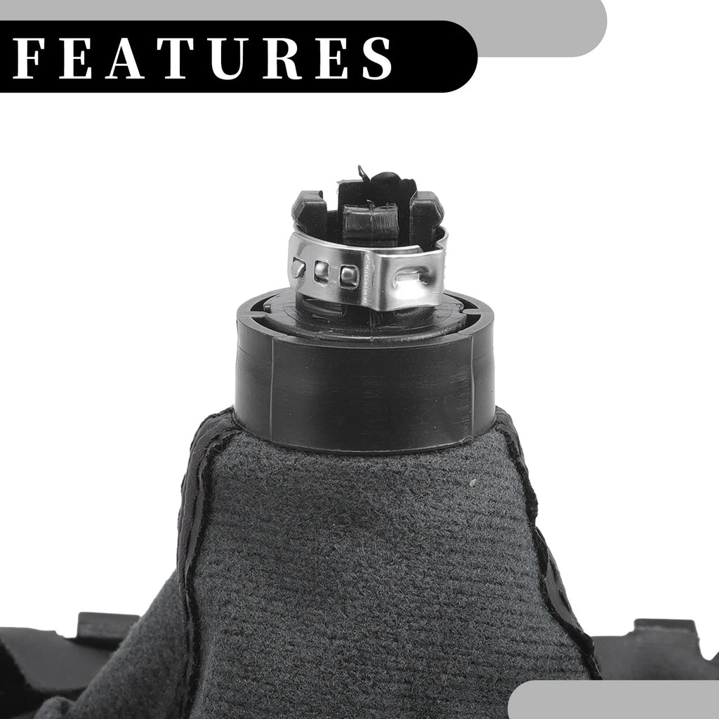 6 Speed Manual Gear Shifter Knob with Cover for Audi A6 C6 4F (2004–2008)
