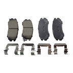 Akebono Performance Front Ceramic Brake Pads for Buick Cadillac Chevy GMC Saab (2000–2023)