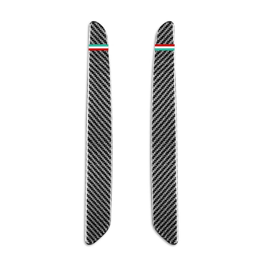 2X Door Sill Scuff Guard Plate Cover Trim for Alfa Romeo Giulia (2015–2019)