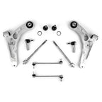 Front Lower Control Arms Sway Bars Tie Rods Kit for Jeep Cherokee (2014–2018)