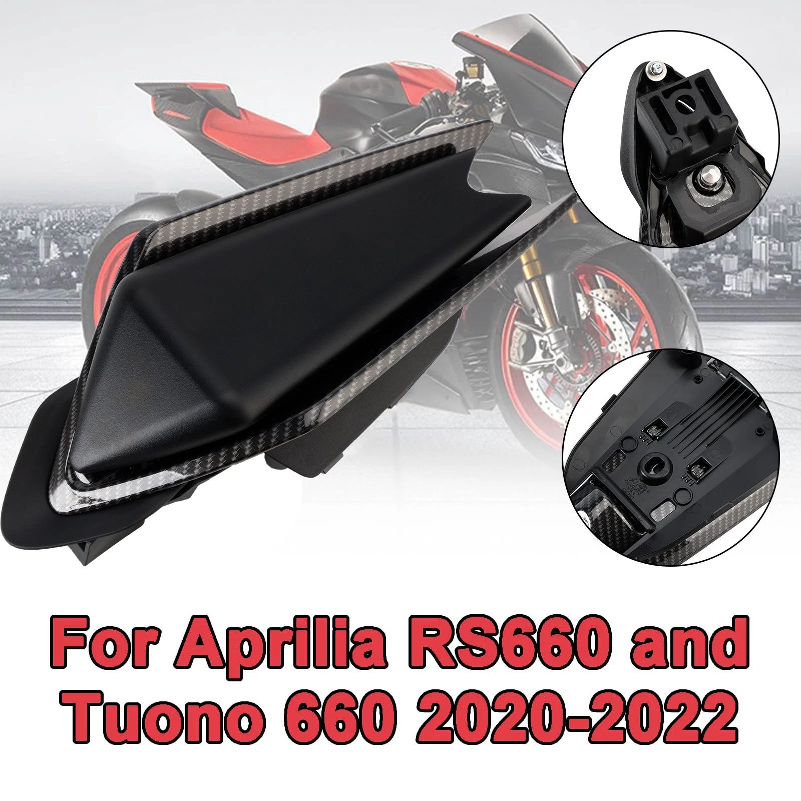Rear Cowl Tail Fairing Cover for Aprilia RS660 RSV4 Tuono 660 (2020–2024) Carbon
