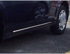 2p Luxury FX Chrome Lower Rocker Trim fit for 07-11 Nissan Versa HATCHBACK