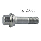 20PC Stainless Steel Wheel Lug Bolts for Mercedes W164 W166 X204 W221 C216