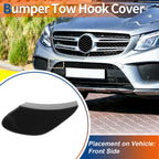 Tow Hook Cover for Mercedes-Benz GLE X166 (2016–2020) No.A2928854922 Black