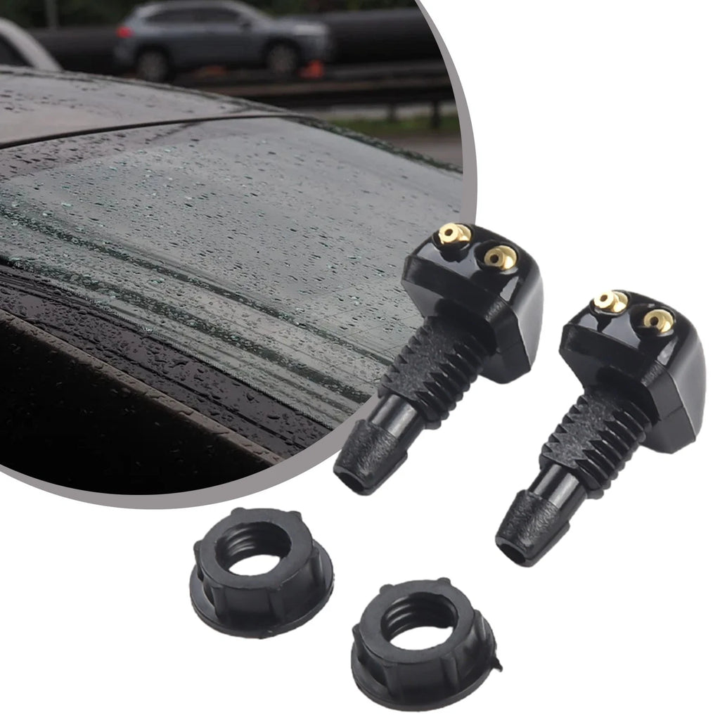 2X Windshield Washer Nozzle for Car (Adjustable)