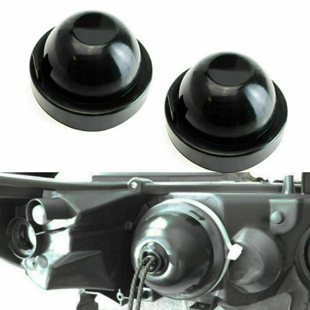 Rubber Housing Seal Caps Dust Cover for Headlight HID Conversion (85mm, 2005–2010)
