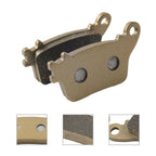 Rear Brake Pads for Honda CBR600RR, CBR1000RR, Kawasaki Ninja ZX-6R (Pair)