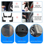 Splash Guards Mud Flaps for Ford Fusion (2013-2018 Second Gen Sedan)