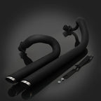 Shortshots Staggered Exhaust Pipe for Yamaha V Star 650 XVS650 (1998–2011)