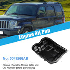 Oil Pan for Dodge Dart (2013–2016) & Jeep Cherokee (2014–2020) No. 5047566AB