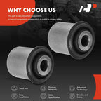 2X Front Lower Control Arm Bushing for Chevy Colorado GMC Canyon (2004-2008)
