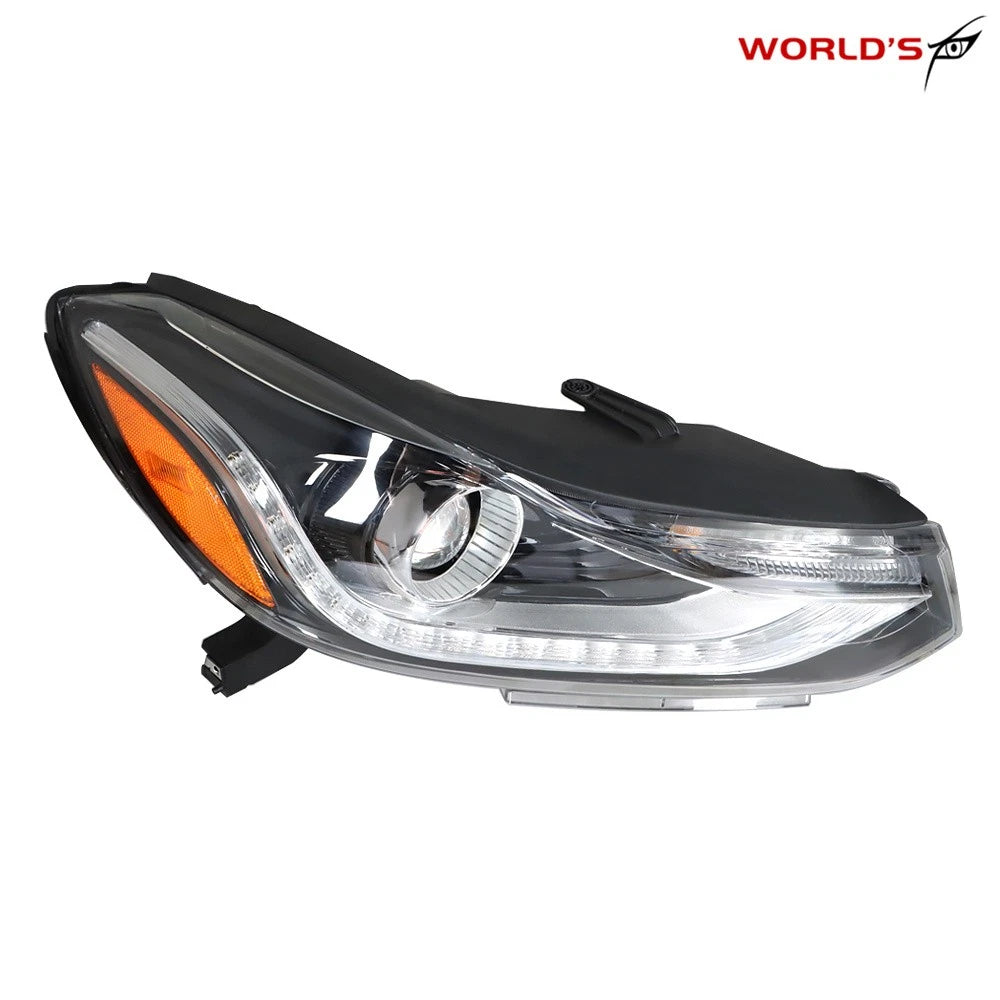 Headlight for Chevy Trax (2017–2019) Projector with LED DRL, Passenger Side