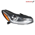 Headlight for Chevy Trax (2017–2019) Projector with LED DRL, Passenger Side