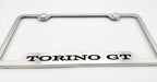 License Plate Frame Brushed Stainless Replacement for Ford Torino GT (1968–1972)
