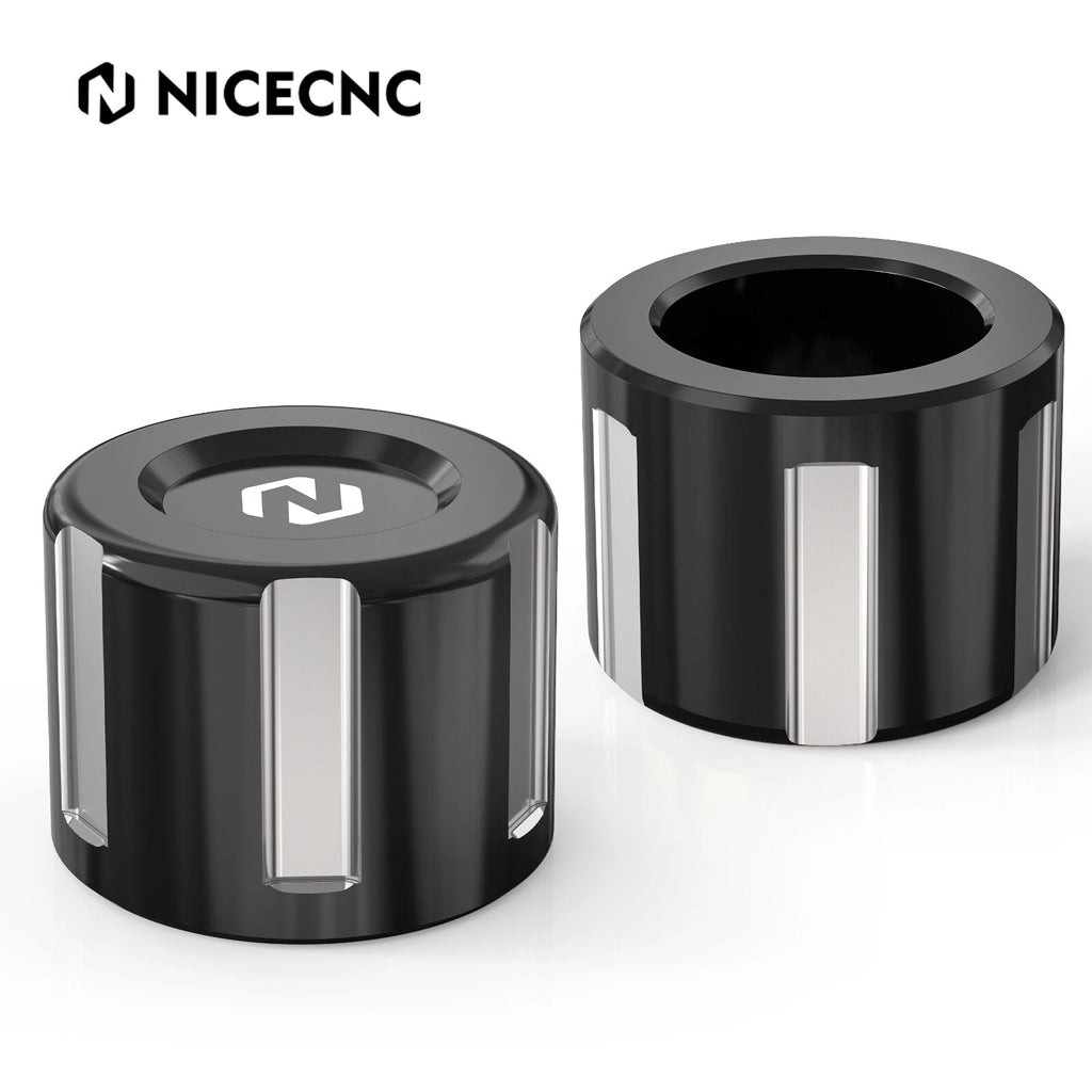Front Axle Nut Covers for Harley V-Rod (VRSCA, VRSCAW, VRSCB, VRSCX)