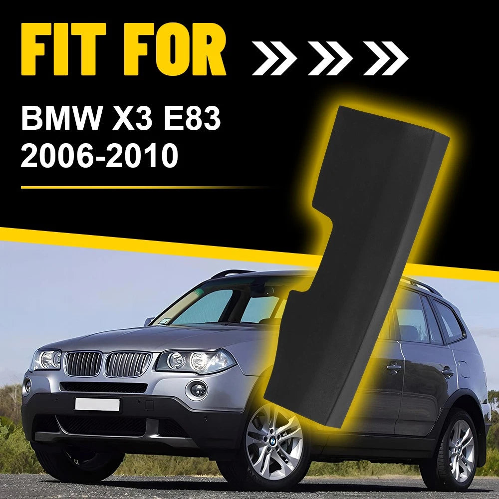 Tow Hook Cover Cap for BMW X3 E83 (2006–2010) 51123416243 Black