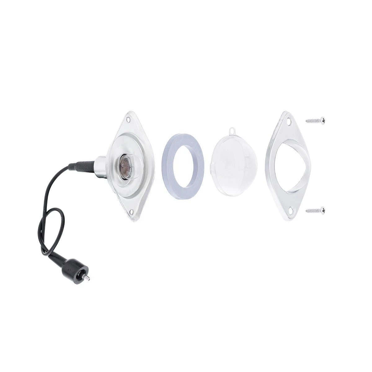 License Plate Light Assembly Replacement for Chevy GMC C K Truck (1979–1996)