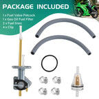 Petcock Fuel Valve with Filter for Kawasaki Ninja 250R EX250F (1988–2007)