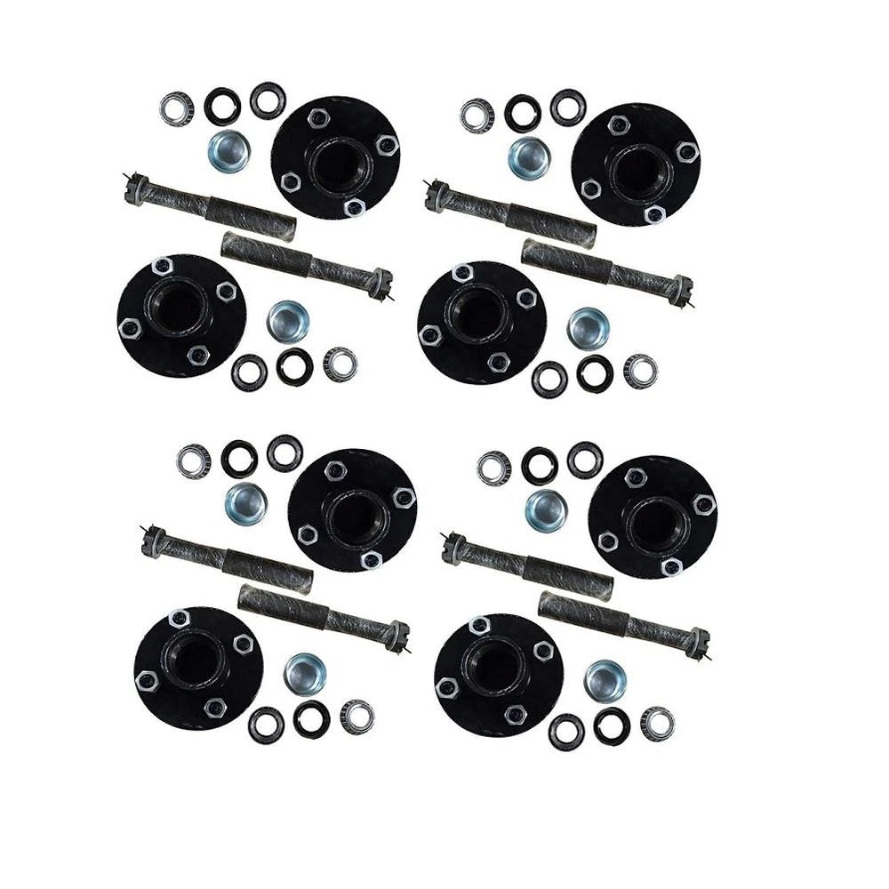 8X Trailer Axle Hub Kit for Universal Products Replaces BT8