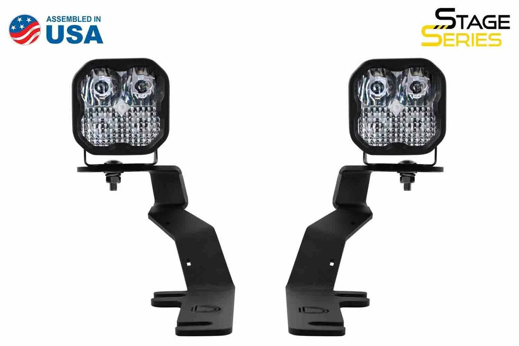 LED Ditch Lights White Backlit for Ford F-150 (2015–2020)