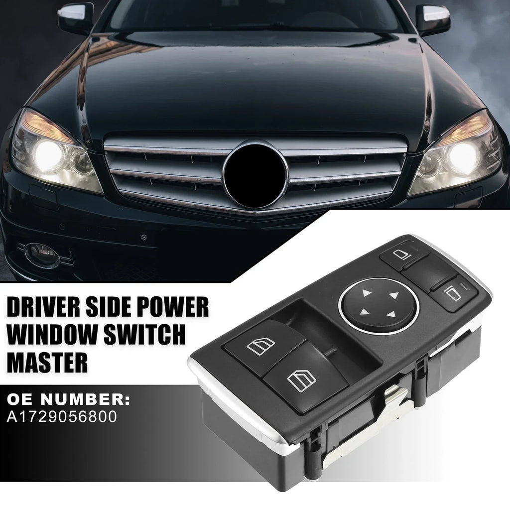 Driver Side Power Window Switch for Mercedes Benz C Class (2015-2021)