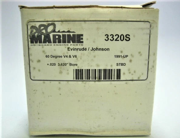 Piston for Johnson Evinrude 60° 90-175HP Outboard (3320S, +0.020")