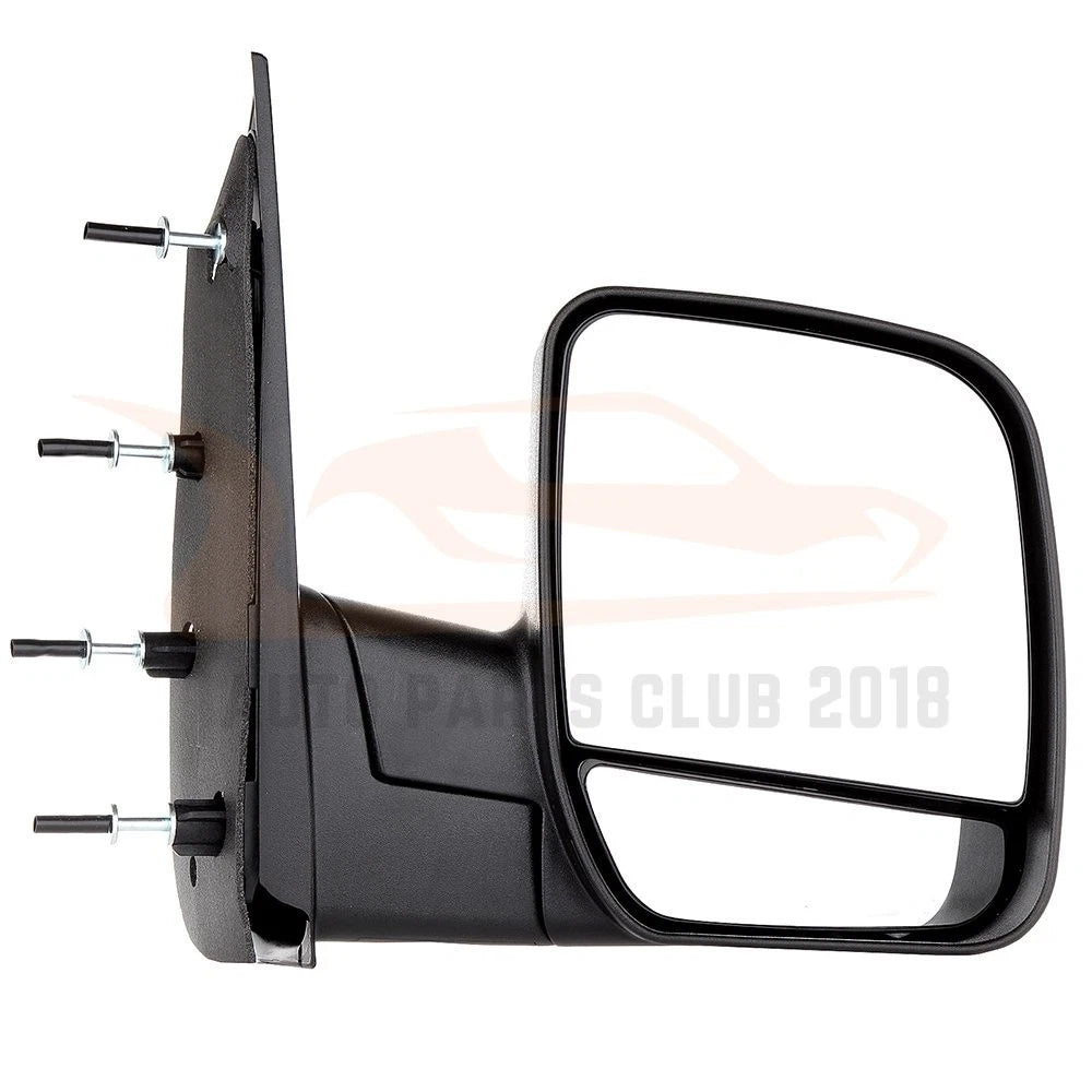 Passenger Side Folding Manual Black Mirror for Ford E150-E550 (2002-2008)