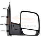 Passenger Side Folding Manual Black Mirror for Ford E150-E550 (2002-2008)