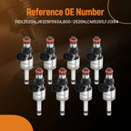 8Pcs Fuel Injectors for Ford F-150, Mustang 5.0L V8 (2018–2020)